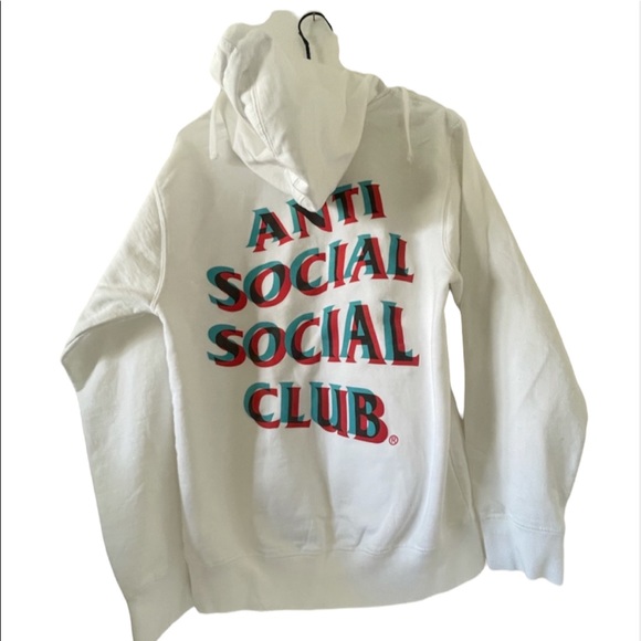 Anti Social Social Club Other - ANTI SOCIAL SOCIAL CLUB I’m Good white 3D print drawstring hoodie